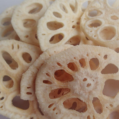 acheter Le vide a fait frire les puces végétales saines certifiées par la racine sèche cachère de lotus d'OU de BRC online manufacture