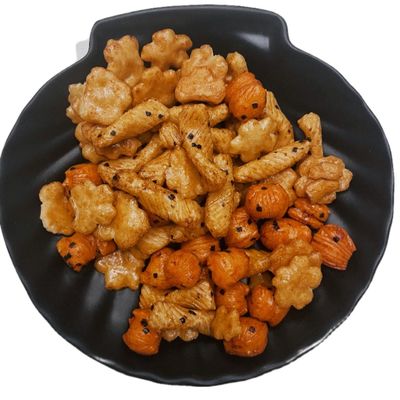 acheter Un grand choix de saveurs mélangées des casse-croûte occasionnels de grain de barre de riz japonais online manufacture