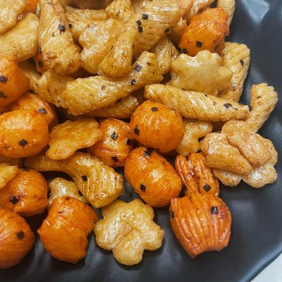 acheter Biscuits occasionnels délicieux salés importés japonais de riz de casse-croûte online manufacture