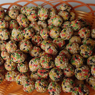 acheter Les casse-croûte délicieux de saveur de Honey Sesame Peanuts Ball Multi laissent tomber croustillant online manufacture