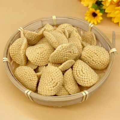 Bon prix Texture croustillante de riz de rond d'OEM de casse-croûte visqueux de biscuit en ligne
