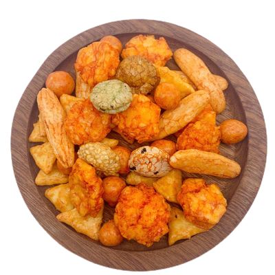acheter Des biscuits au riz mixtes gourmands avec cinq saveurs uniques et des arachides - Une collation croquante et naturelle online manufacture