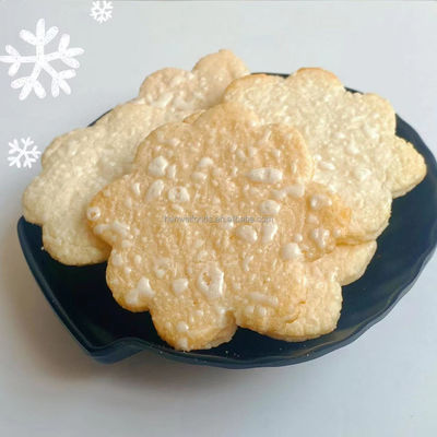 Bon prix Les gâteaux coréens de crevette de Senbei ont fait la crevette cuire au four pour saupoudrer les biscuits asiatiques de riz en ligne