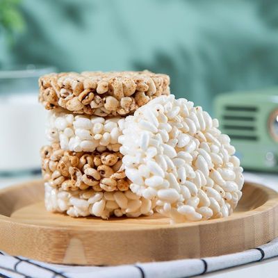 Saveur authentique d'orge de riz de casse-croûte des montagnes rond de biscuit