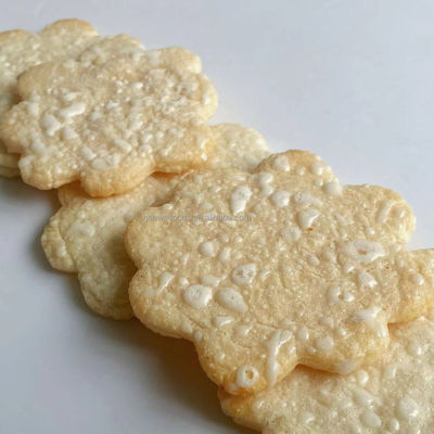 Bon prix Biscuits Craquelins de Riz au Four Prêts à Manger Biscuits Salés Diamètre 4.5cm en ligne