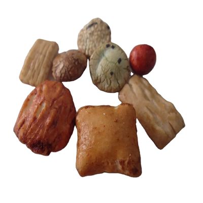 Bon prix Des biscuits au riz japonais riches en sodium avec une texture croquante en protéines et un goût d'amidon de maïs en ligne