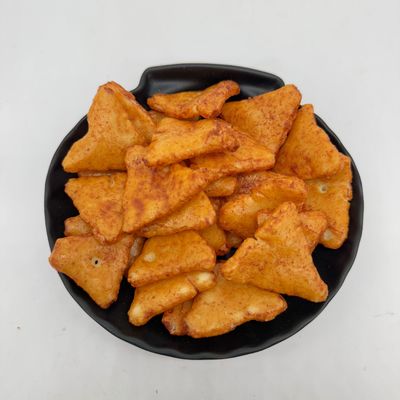 Durée de conservation 12 mois Craquettes de riz frit Certification BRC Conservées dans un endroit frais et sec