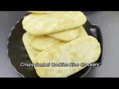 Biscuits coréens de riz des casse-croûte de Senbei des meilleurs prix en gros des enfants croustillants de biscuits