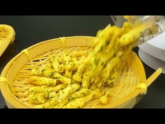 Long petit pain de biscuit de riz d'algue