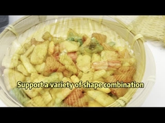 l'OEM a soufflé biscuit croustillant de riz en vrac les fabricants chinois de casse-croûte